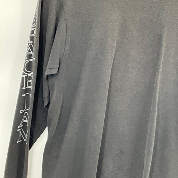 Space Jam Long Sleeve Tune Squad Graphic Tee L Black Cotton/Polyester Warner Bro - Picture 6 of 7